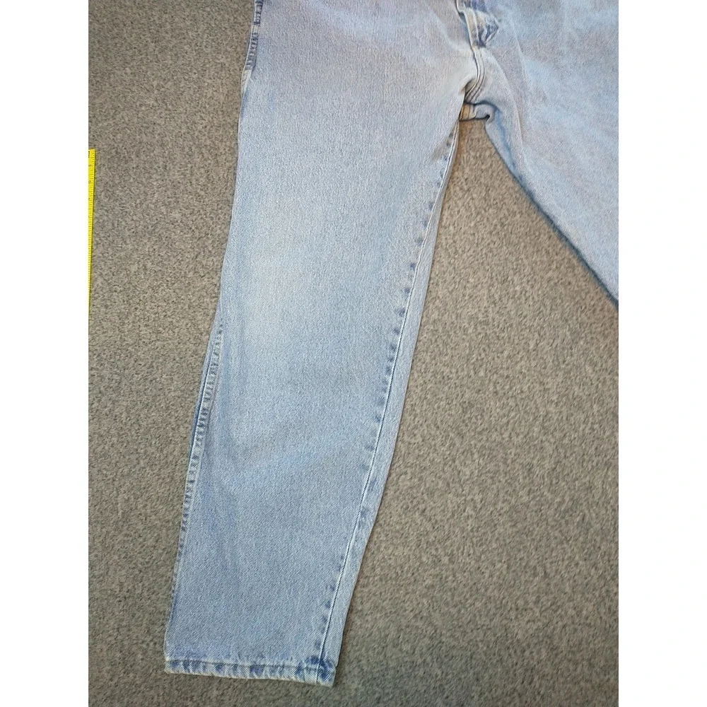 Wrangler Authentics Mens Light Wash Straight Leg Denim Jeans 40x29 97601RZ